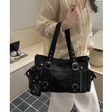 カードケース付きレトロボストンバッグ合成皮革トート鞄マルチポケットカバン 肩掛け… | SUNSHINE CLOSET | 詳細画像19 