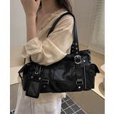 カードケース付きレトロボストンバッグ合成皮革トート鞄マルチポケットカバン 肩掛け… | SUNSHINE CLOSET | 詳細画像5 