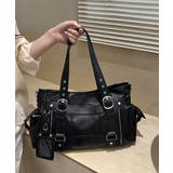 カードケース付きレトロボストンバッグ合成皮革トート鞄マルチポケットカバン 肩掛け… | SUNSHINE CLOSET | 詳細画像7 