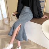 デニムマーメイドスカート大人セクシー | SUNSHINE CLOSET | 詳細画像7 