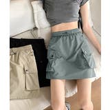 カーゴスカート ハイウエストミニスカート | SUNSHINE CLOSET | 詳細画像12 