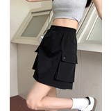 カーゴスカート ハイウエストミニスカート | SUNSHINE CLOSET | 詳細画像3 