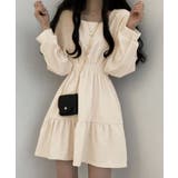 ティアードミニワンピース ウエストマーク | SUNSHINE CLOSET | 詳細画像5