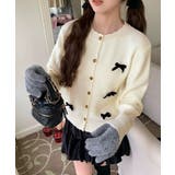 ニットカーディガンリボン飾り 秋冬ニット | SUNSHINE CLOSET | 詳細画像7 