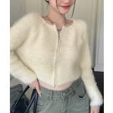 ダブルジップ シャギーニット ショート丈 | SUNSHINE CLOSET | 詳細画像1 