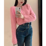 ダブルジップ シャギーニット ショート丈 | SUNSHINE CLOSET | 詳細画像18 