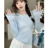 フリル リブニットトップス クルーネック | SUNSHINE CLOSET | 詳細画像14