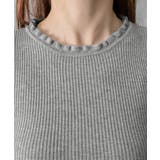 フリル リブニットトップス クルーネック | SUNSHINE CLOSET | 詳細画像22