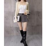 韓国風前開きニットトップスレディース 薄手ニットカーディガンVネック フロントボ… | SUNSHINE CLOSET | 詳細画像15 