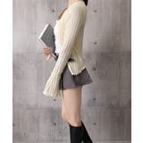 韓国風前開きニットトップスレディース 薄手ニットカーディガンVネック フロントボ… | SUNSHINE CLOSET | 詳細画像16 