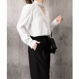 シャツブラウスレディース ボウタイトップス きれいめ大人可愛い | SUNSHINE CLOSET | 詳細画像20 