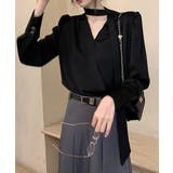 シャツブラウスレディース ボウタイトップス きれいめ大人可愛い | SUNSHINE CLOSET | 詳細画像3 