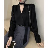 シャツブラウスレディース ボウタイトップス きれいめ大人可愛い | SUNSHINE CLOSET | 詳細画像4 