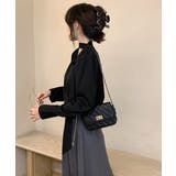 シャツブラウスレディース ボウタイトップス きれいめ大人可愛い | SUNSHINE CLOSET | 詳細画像6 