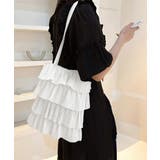 フリルトートバッグ レディース 肩掛け鞄 | ANGELCLOSET | 詳細画像1