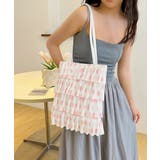 フリルトートバッグ レディース 肩掛け鞄 | ANGELCLOSET | 詳細画像16