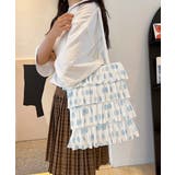 フリルトートバッグ レディース 肩掛け鞄 | ANGELCLOSET | 詳細画像17