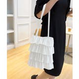 フリルトートバッグ レディース 肩掛け鞄 | ANGELCLOSET | 詳細画像2