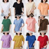tシャツ レディース 半袖 無地ロングT | ANGELCLOSET | 詳細画像2
