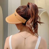 韓国サンバイザー つば広 レディース 夏 | ANGELCLOSET | 詳細画像12