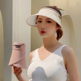 韓国サンバイザー つば広 レディース 夏 | ANGELCLOSET | 詳細画像8