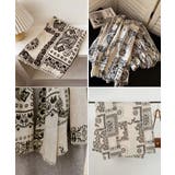 レトロ総柄ショール エスニック調マフラー ロングスカーフ上品カジュアル秋冬防寒羽… | SUNSHINE CLOSET | 詳細画像20