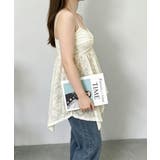 Y2K花柄レーストップスバレエコア リボンキャミソール 大人可愛い | SUNSHINE CLOSET | 詳細画像14