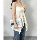 Y2K花柄レーストップスバレエコア リボンキャミソール 大人可愛い | SUNSHINE CLOSET | 詳細画像15