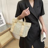 かごバッグ レディース大容量草編みバッグ | SUNSHINE CLOSET | 詳細画像10