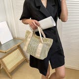 かごバッグ レディース大容量草編みバッグ | SUNSHINE CLOSET | 詳細画像11