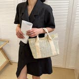 かごバッグ レディース大容量草編みバッグ | SUNSHINE CLOSET | 詳細画像12