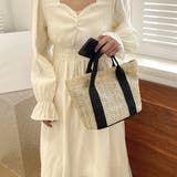 かごバッグ レディース大容量草編みバッグ | SUNSHINE CLOSET | 詳細画像6