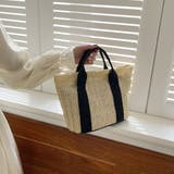 かごバッグ レディース大容量草編みバッグ | SUNSHINE CLOSET | 詳細画像7