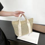 かごバッグ レディース大容量草編みバッグ | SUNSHINE CLOSET | 詳細画像9