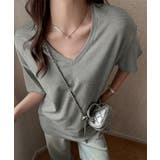 ビッグtシャツレディース無地半袖Tシャツ | ANGELCLOSET | 詳細画像1