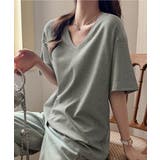 ビッグtシャツレディース無地半袖Tシャツ | ANGELCLOSET | 詳細画像2