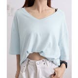 ビッグtシャツレディース無地半袖Tシャツ | ANGELCLOSET | 詳細画像20