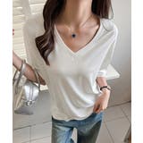 ビッグtシャツレディース無地半袖Tシャツ | ANGELCLOSET | 詳細画像8