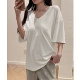 ビッグtシャツレディース無地半袖Tシャツ | ANGELCLOSET | 詳細画像9
