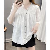 レディース 半袖薄手 シャツブラウス | SUNSHINE CLOSET | 詳細画像2 