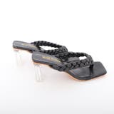 クリアヒール サンダル 編み込みデザイン | SUNSHINE CLOSET | 詳細画像15 