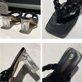 クリアヒール サンダル 編み込みデザイン | SUNSHINE CLOSET | 詳細画像3 