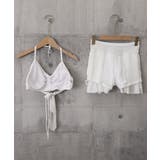ドローストリング 大人可愛いセパレート水着 インナーパンツ一体型フレアスカート | SUNSHINE CLOSET | 詳細画像18 