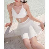 ドローストリング 大人可愛いセパレート水着 インナーパンツ一体型フレアスカート | SUNSHINE CLOSET | 詳細画像8 