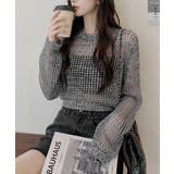 レディースクルーネック サマーニット着やせ レイヤードプルオーバー | SUNSHINE CLOSET | 詳細画像14