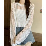 レディースクルーネック サマーニット着やせ レイヤードプルオーバー | SUNSHINE CLOSET | 詳細画像18