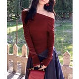 オフショルニットトップスサイドタック長袖 | SUNSHINE CLOSET | 詳細画像12 