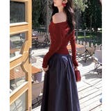 オフショルニットトップスサイドタック長袖 | SUNSHINE CLOSET | 詳細画像13 