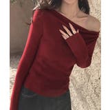 オフショルニットトップスサイドタック長袖 | SUNSHINE CLOSET | 詳細画像14 
