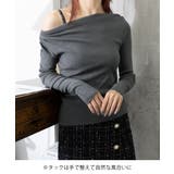 オフショルニットトップスサイドタック長袖 | SUNSHINE CLOSET | 詳細画像18 